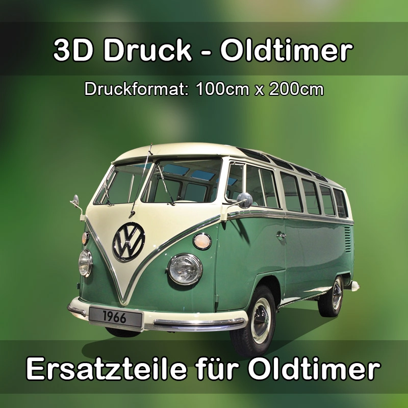 Großformat 3D Druck für Oldtimer Restauration in Schlier 