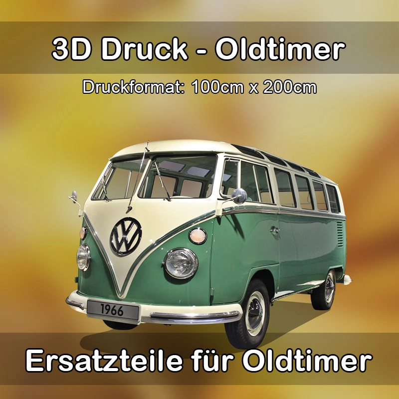 Großformat 3D Druck für Oldtimer Restauration in Schlierbach 
