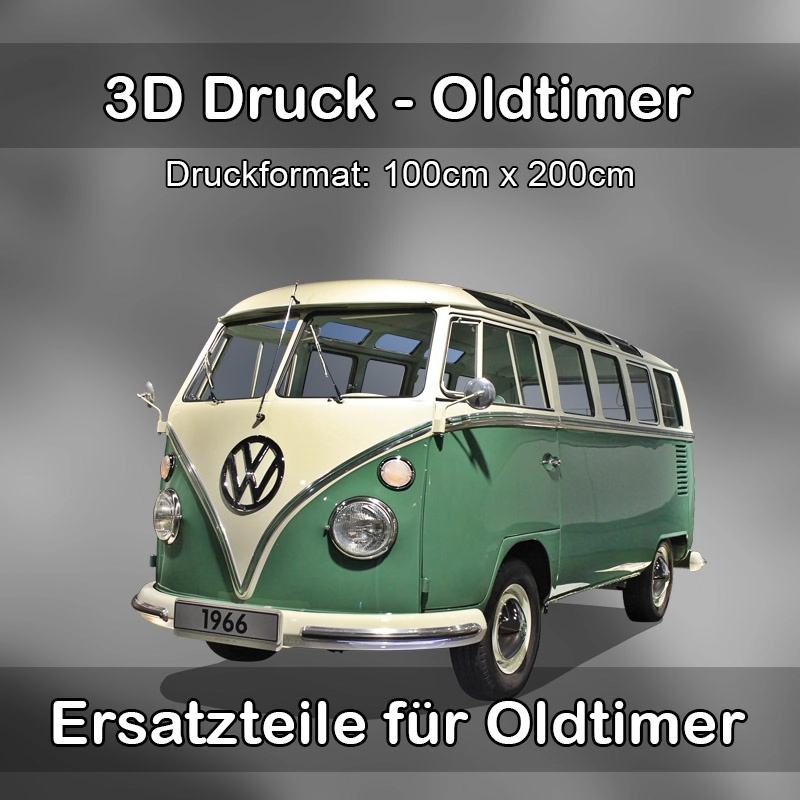 Großformat 3D Druck für Oldtimer Restauration in Schmölln 