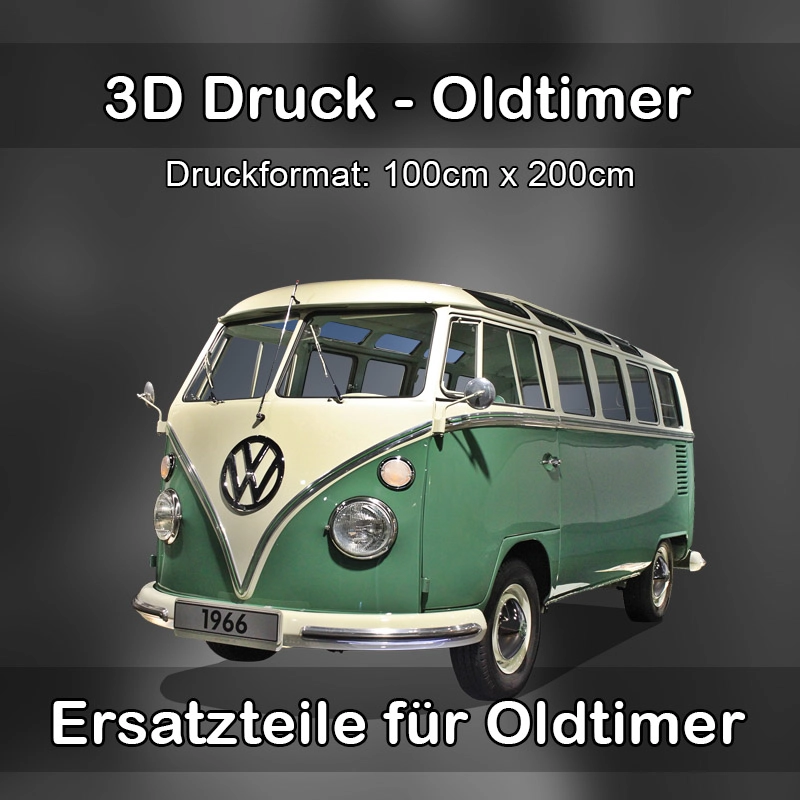 Großformat 3D Druck für Oldtimer Restauration in Schneeberg (Erzgebirge) 