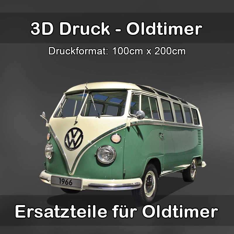Großformat 3D Druck für Oldtimer Restauration in Schnelldorf 