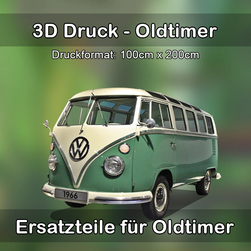 Großformat 3D Druck für Oldtimer Restauration in Schöllkrippen 
