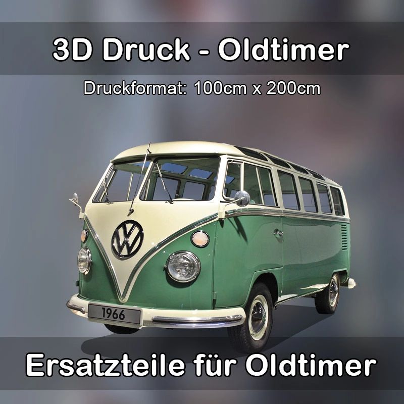 Großformat 3D Druck für Oldtimer Restauration in Schönberg (Niederbayern) 