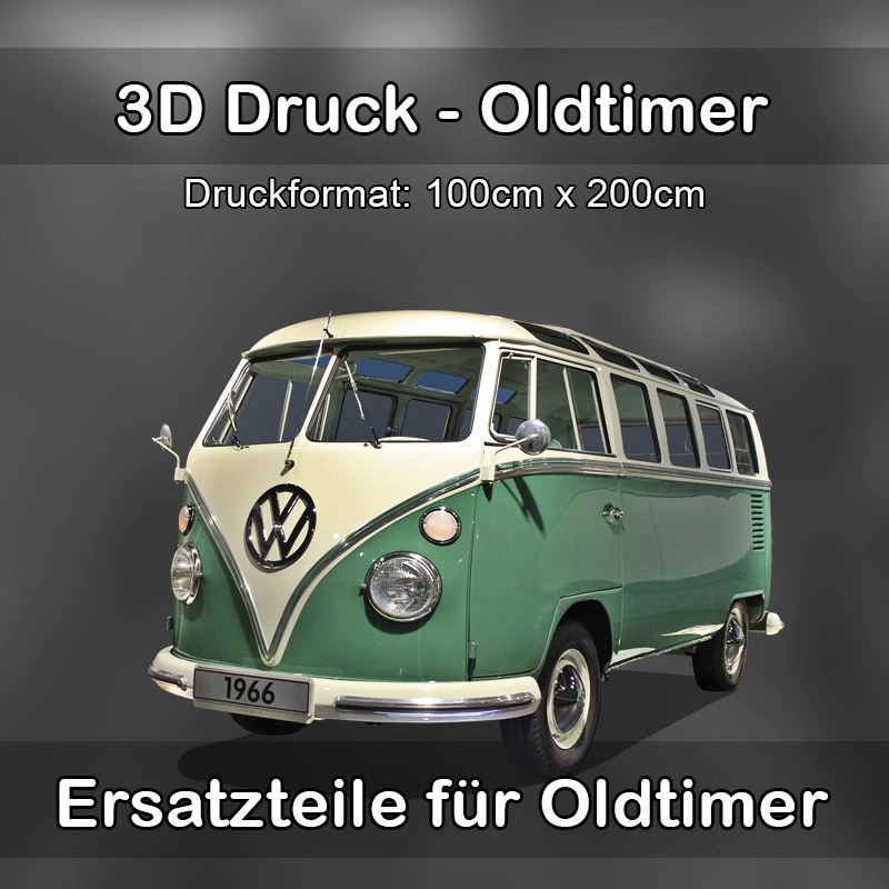 Großformat 3D Druck für Oldtimer Restauration in Schöningen 