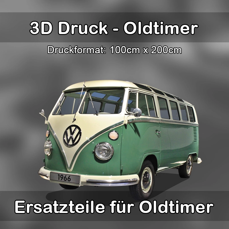 Großformat 3D Druck für Oldtimer Restauration in Schönkirchen 