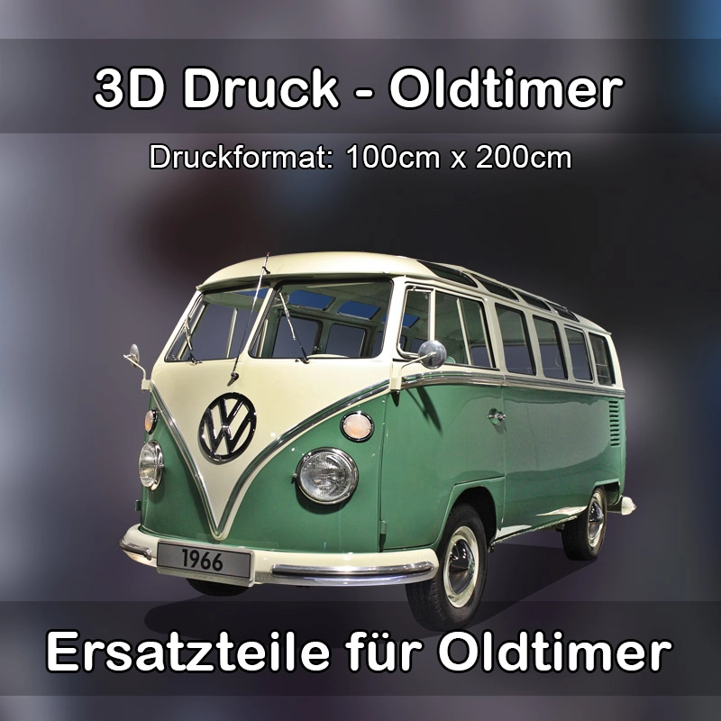 Großformat 3D Druck für Oldtimer Restauration in Schöppenstedt 