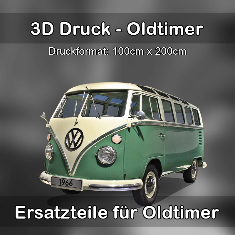 Großformat 3D Druck für Oldtimer Restauration in Schongau 