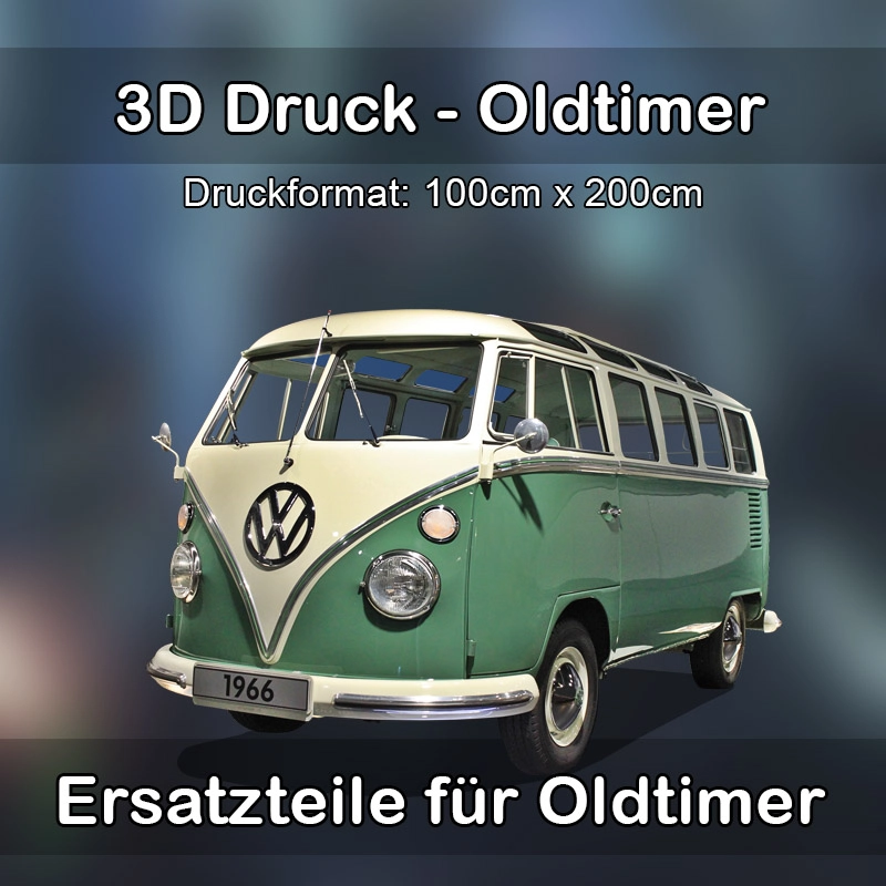 Großformat 3D Druck für Oldtimer Restauration in Schopfheim 