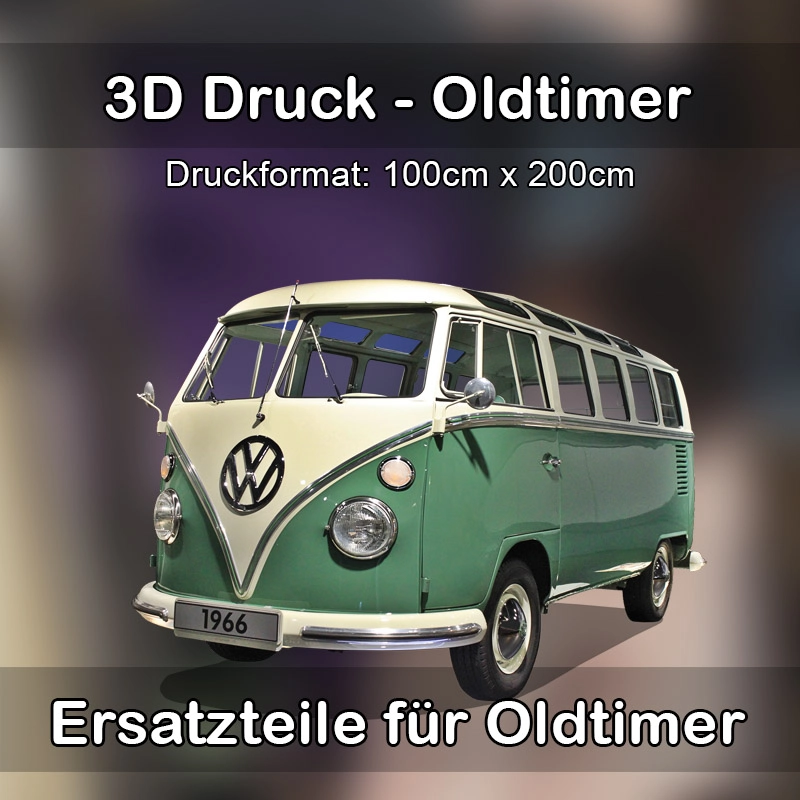 Großformat 3D Druck für Oldtimer Restauration in Schrecksbach 