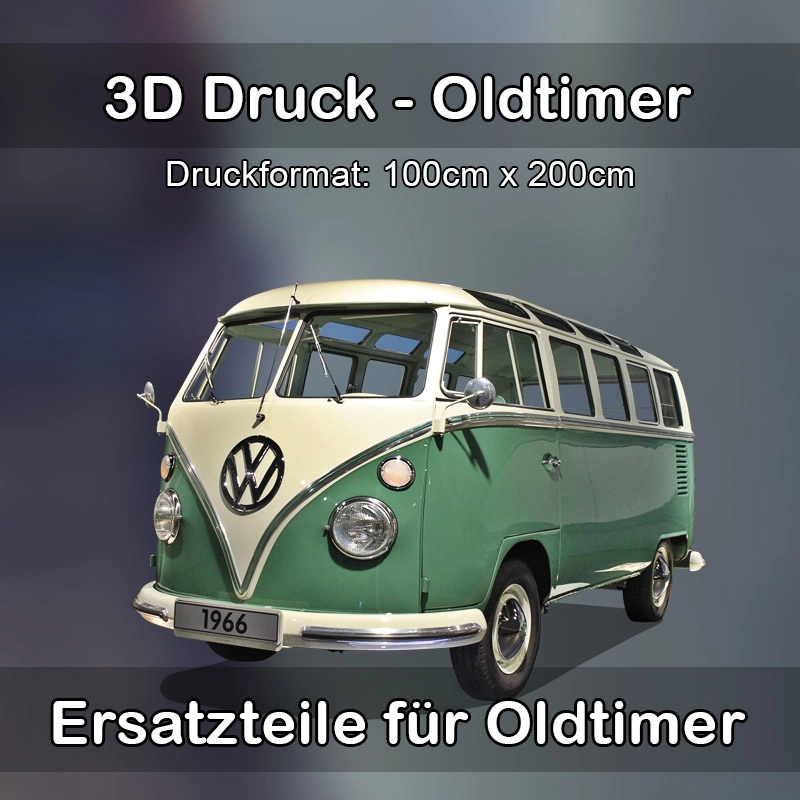 Großformat 3D Druck für Oldtimer Restauration in Schriesheim 