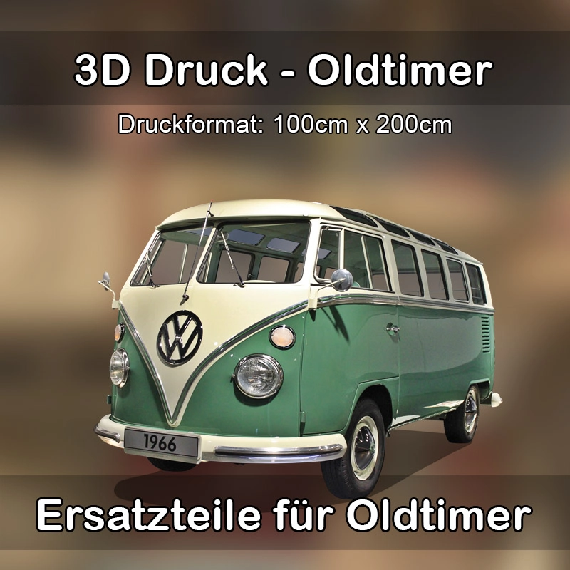 Großformat 3D Druck für Oldtimer Restauration in Schrobenhausen 