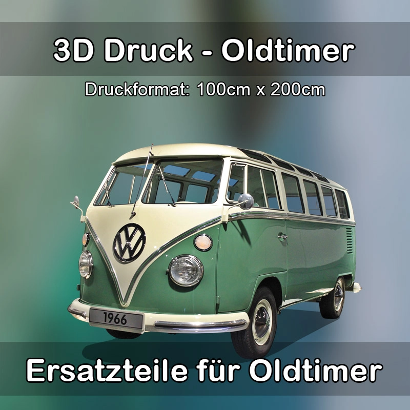 Großformat 3D Druck für Oldtimer Restauration in Schulzendorf 