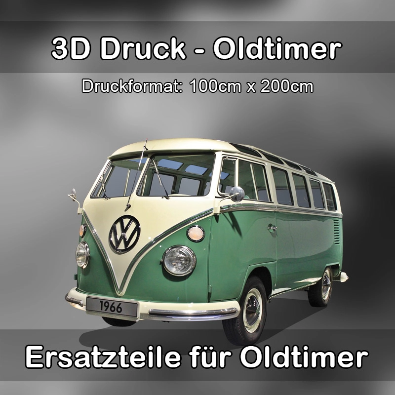 Großformat 3D Druck für Oldtimer Restauration in Schutterwald 