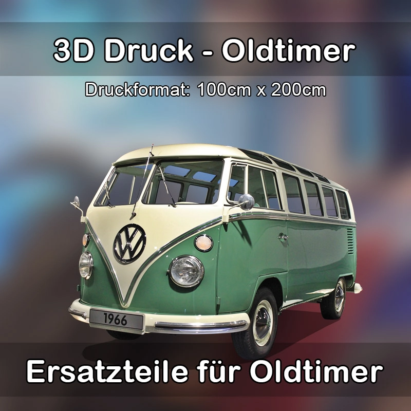 Großformat 3D Druck für Oldtimer Restauration in Schwaan 