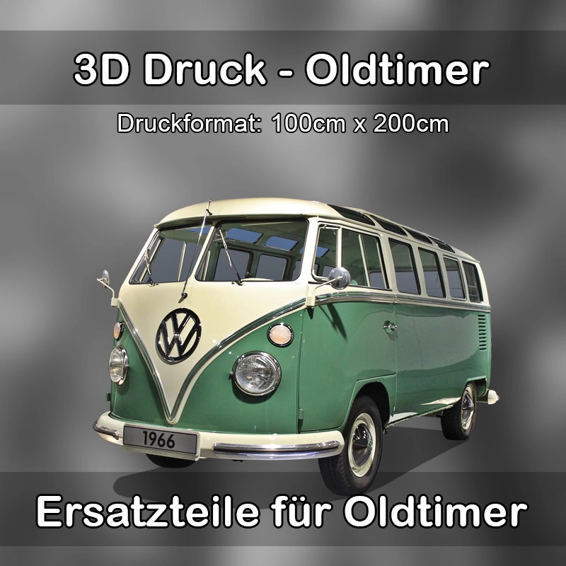 Großformat 3D Druck für Oldtimer Restauration in Schwabach 
