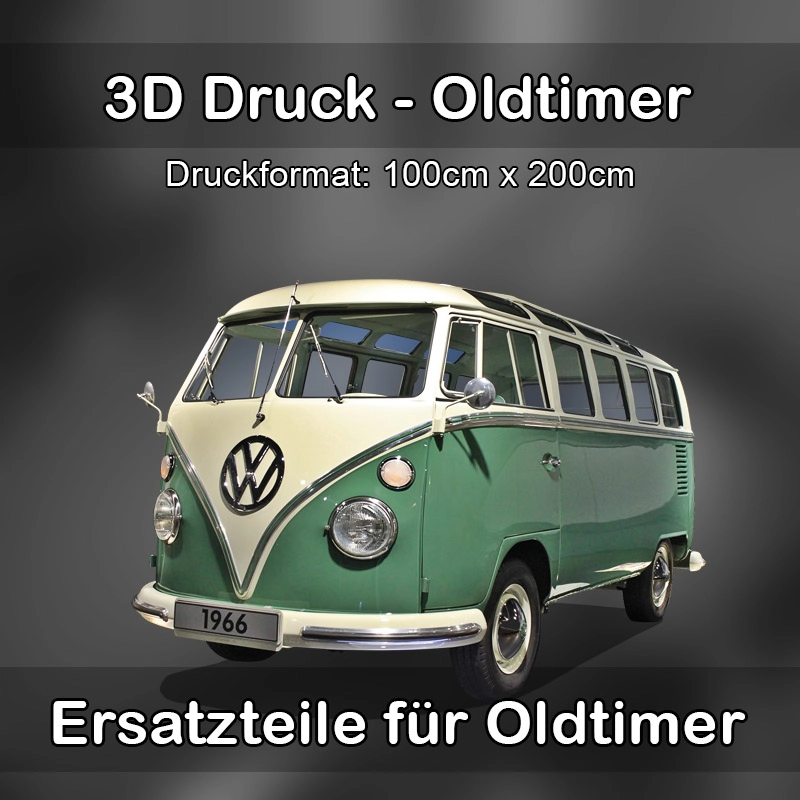 Großformat 3D Druck für Oldtimer Restauration in Schwabhausen (Oberbayern) 