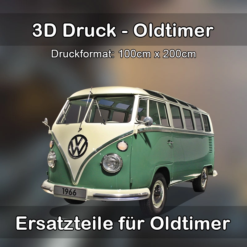 Großformat 3D Druck für Oldtimer Restauration in Schwäbisch Gmünd 