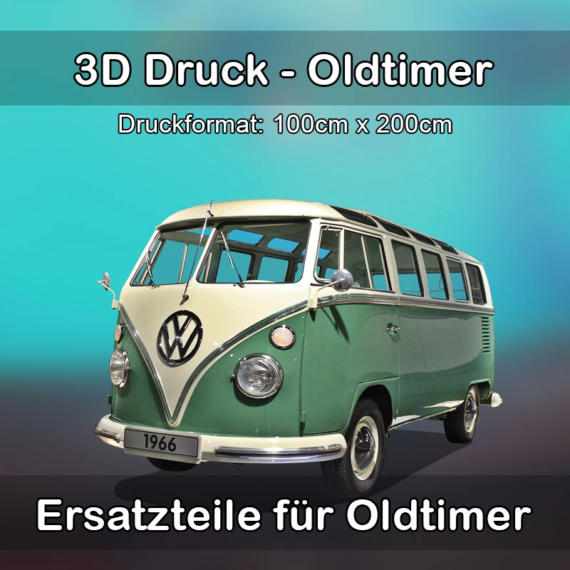 Großformat 3D Druck für Oldtimer Restauration in Schwäbisch Hall 