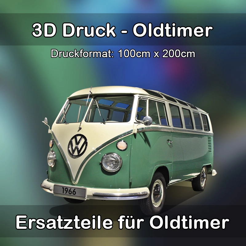 Großformat 3D Druck für Oldtimer Restauration in Schwalmstadt 