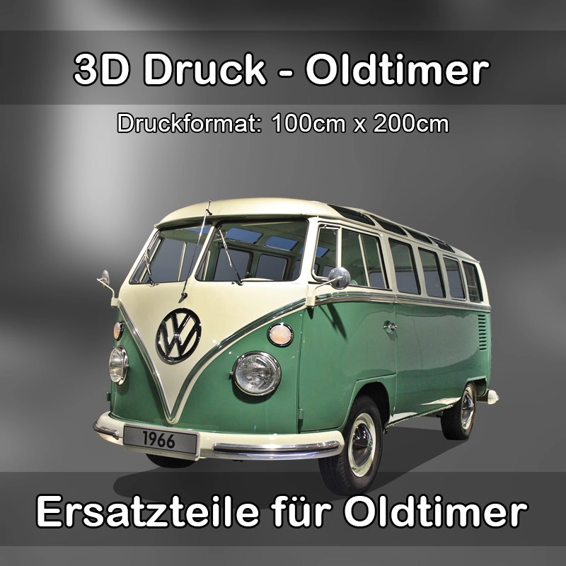Großformat 3D Druck für Oldtimer Restauration in Schwandorf 