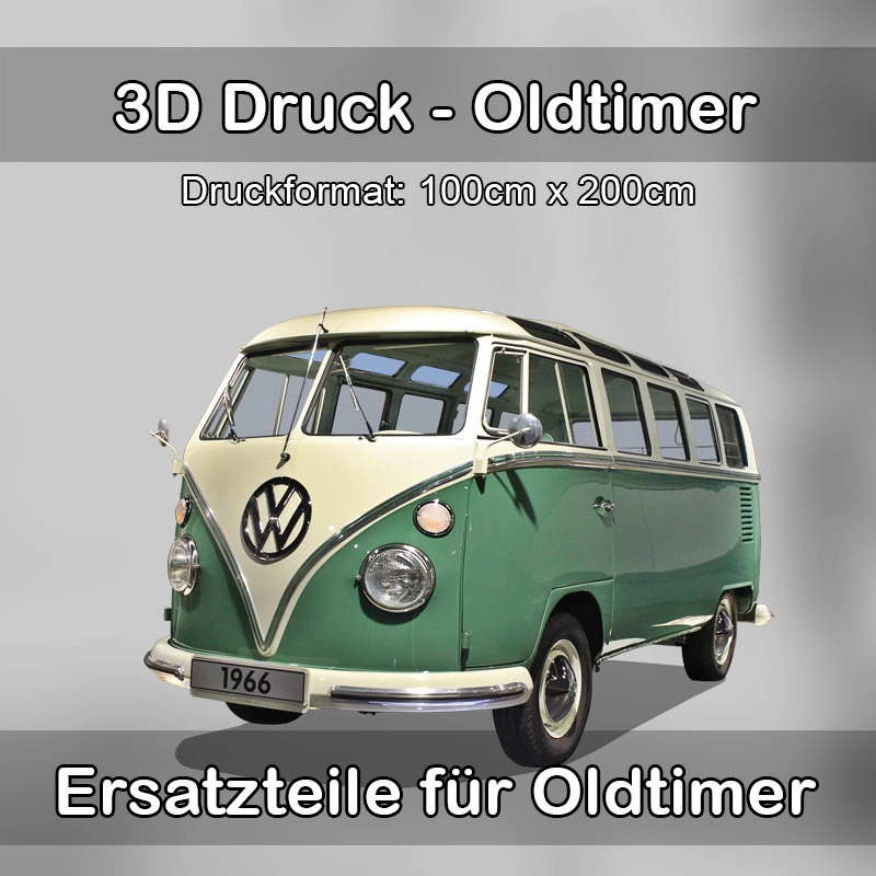 Großformat 3D Druck für Oldtimer Restauration in Schwarzach am Main 