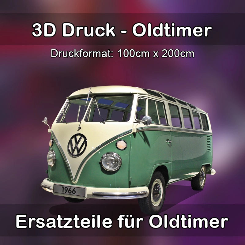 Großformat 3D Druck für Oldtimer Restauration in Schwarzenbach am Wald 