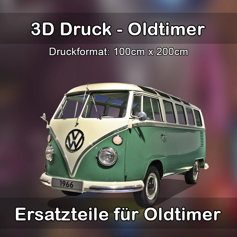 Großformat 3D Druck für Oldtimer Restauration in Schwarzenbach an der Saale 