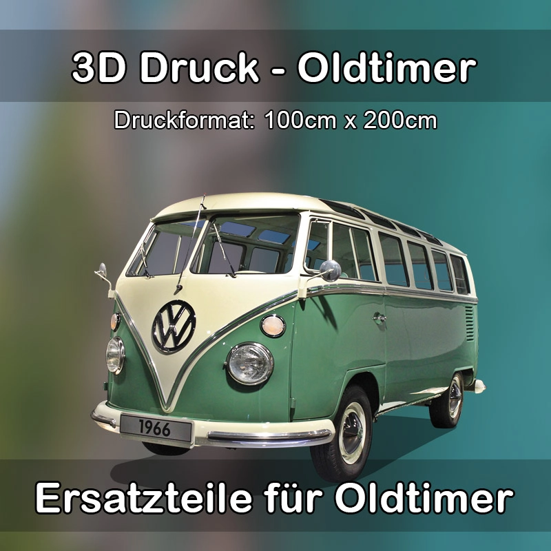 Großformat 3D Druck für Oldtimer Restauration in Schwarzheide 