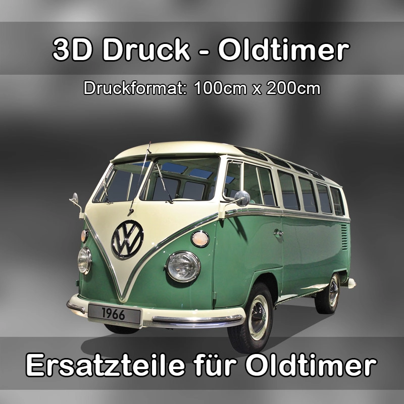 Großformat 3D Druck für Oldtimer Restauration in Schwebheim 