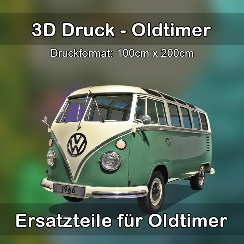 Großformat 3D Druck für Oldtimer Restauration in Schweinfurt 