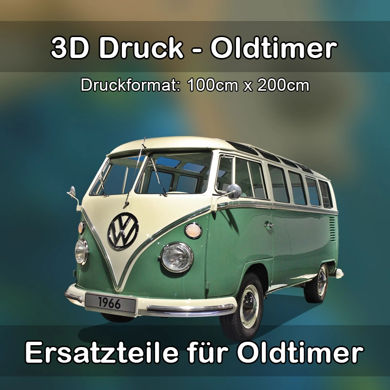 Großformat 3D Druck für Oldtimer Restauration in Schwendi 