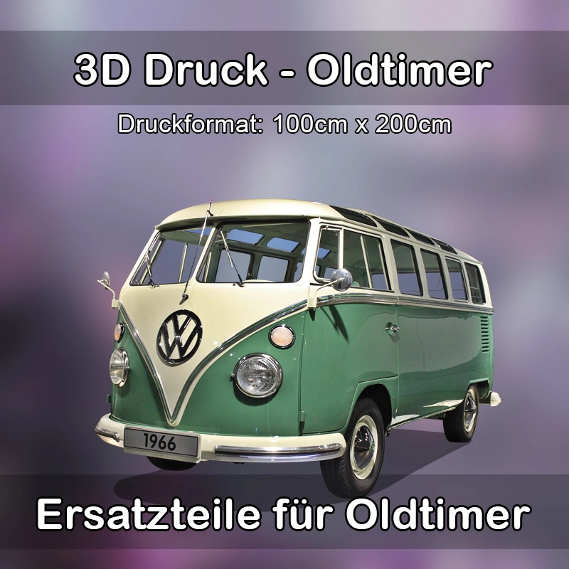 Großformat 3D Druck für Oldtimer Restauration in Schwerin 