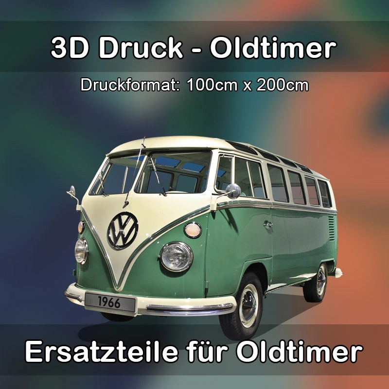 Großformat 3D Druck für Oldtimer Restauration in Schwetzingen 