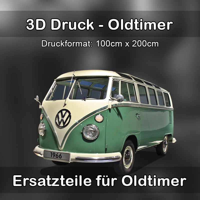 Großformat 3D Druck für Oldtimer Restauration in Schwindegg 