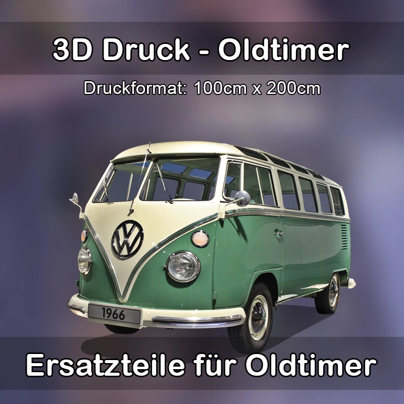 Großformat 3D Druck für Oldtimer Restauration in Schwülper 