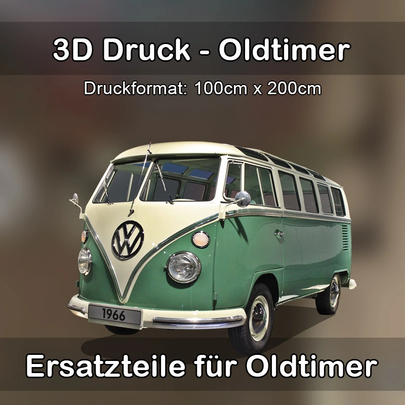 Großformat 3D Druck für Oldtimer Restauration in Sebnitz 