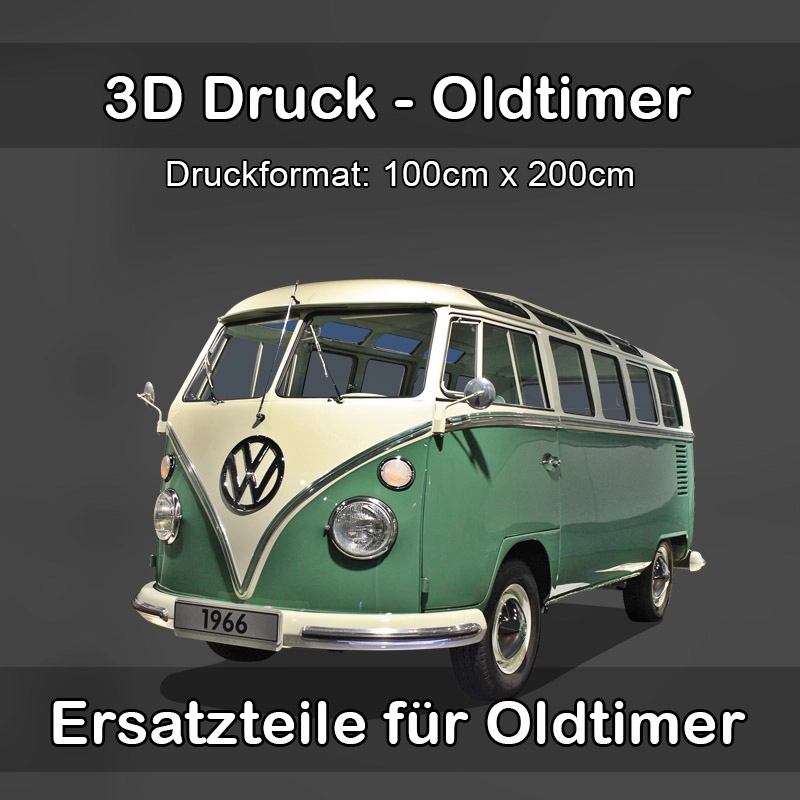Großformat 3D Druck für Oldtimer Restauration in Seckach 