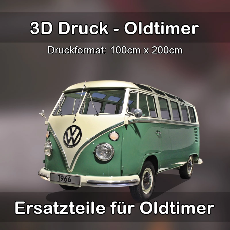 Großformat 3D Druck für Oldtimer Restauration in Seeon-Seebruck 