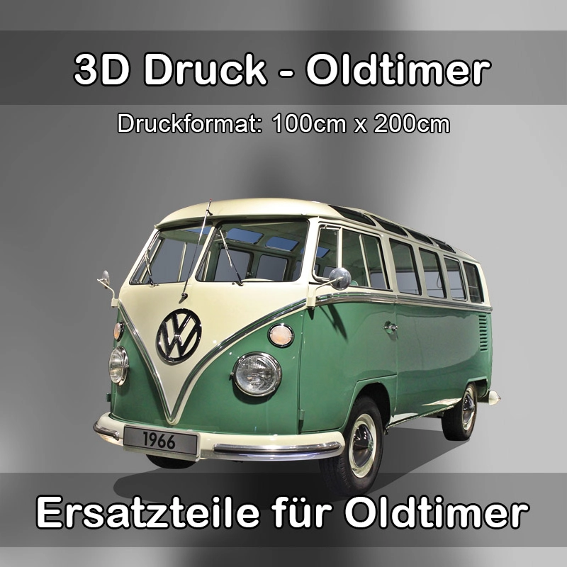 Großformat 3D Druck für Oldtimer Restauration in Seifhennersdorf 