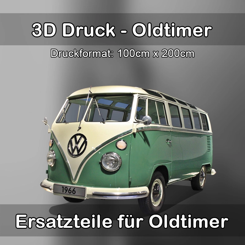 Großformat 3D Druck für Oldtimer Restauration in Selmsdorf 