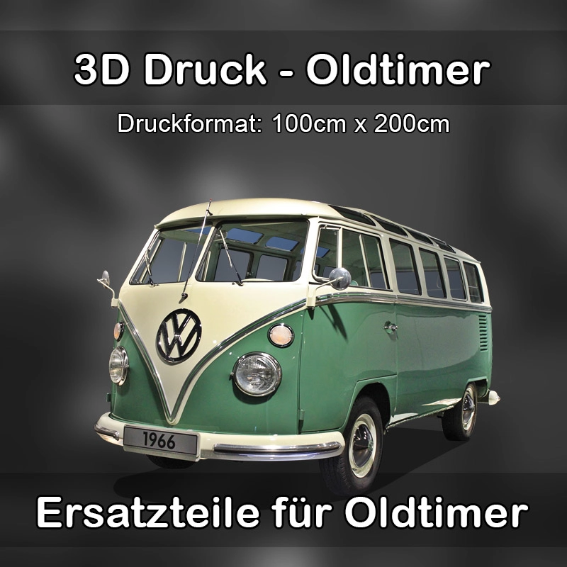Großformat 3D Druck für Oldtimer Restauration in Senden (Bayern) 