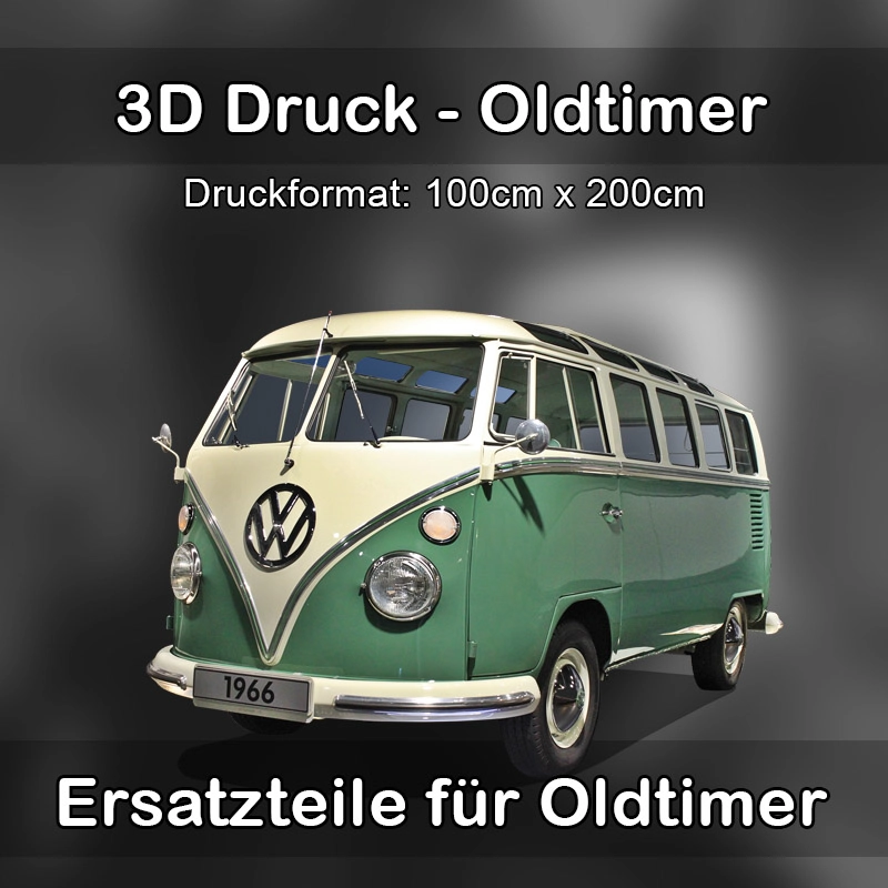 Großformat 3D Druck für Oldtimer Restauration in Sersheim 