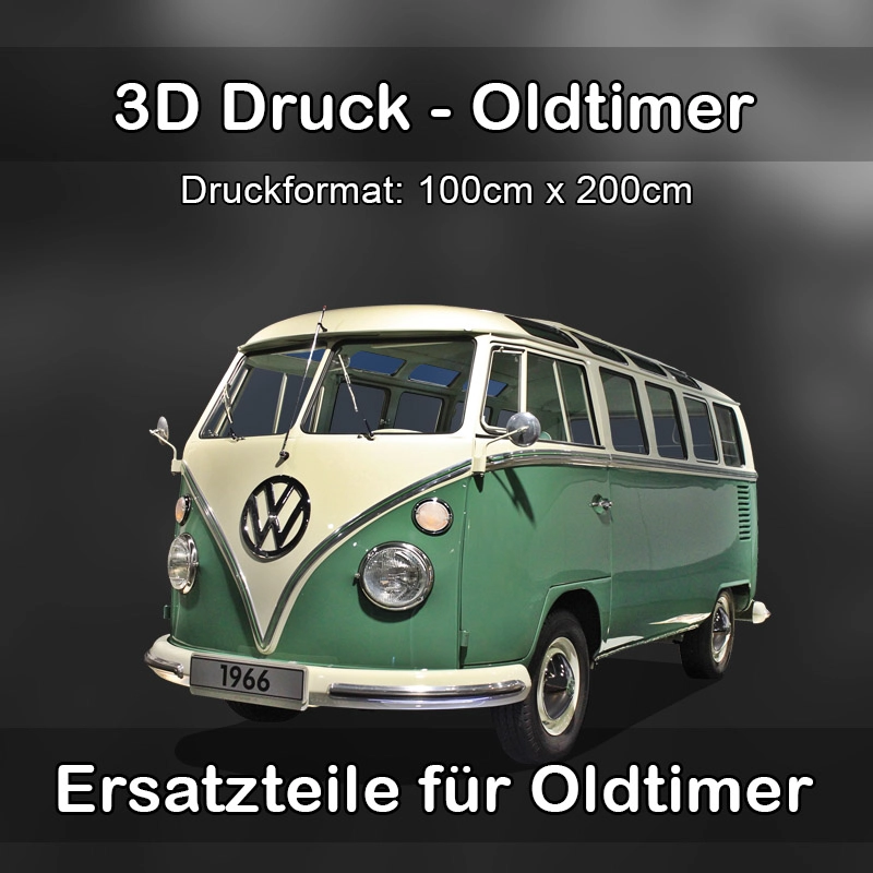 Großformat 3D Druck für Oldtimer Restauration in Siegen 