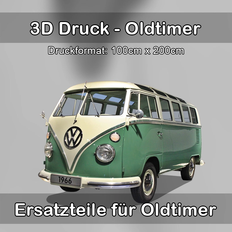Großformat 3D Druck für Oldtimer Restauration in Siegenburg 