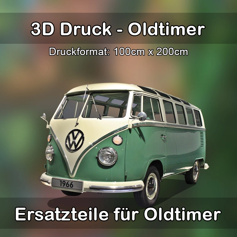Großformat 3D Druck für Oldtimer Restauration in Sigmaringen 