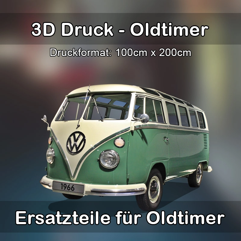 Großformat 3D Druck für Oldtimer Restauration in Sigmaringendorf 