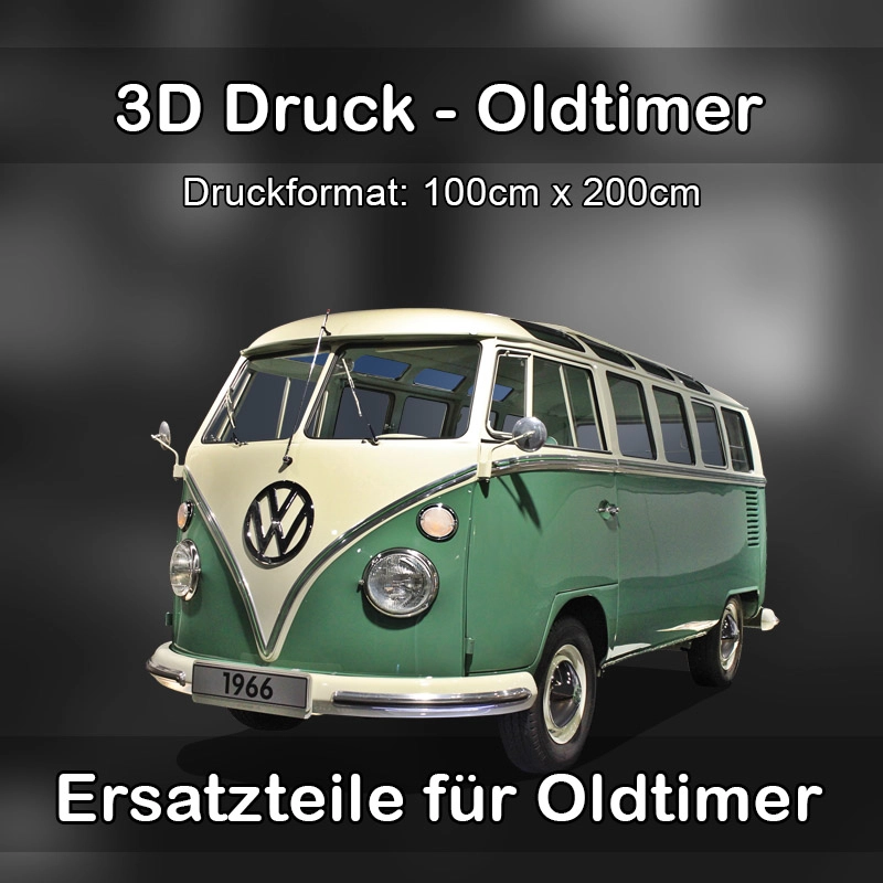 Großformat 3D Druck für Oldtimer Restauration in Sindelfingen 