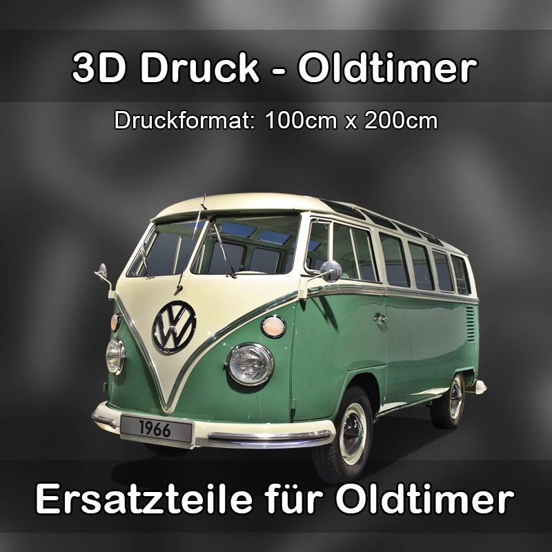 Großformat 3D Druck für Oldtimer Restauration in Singen 