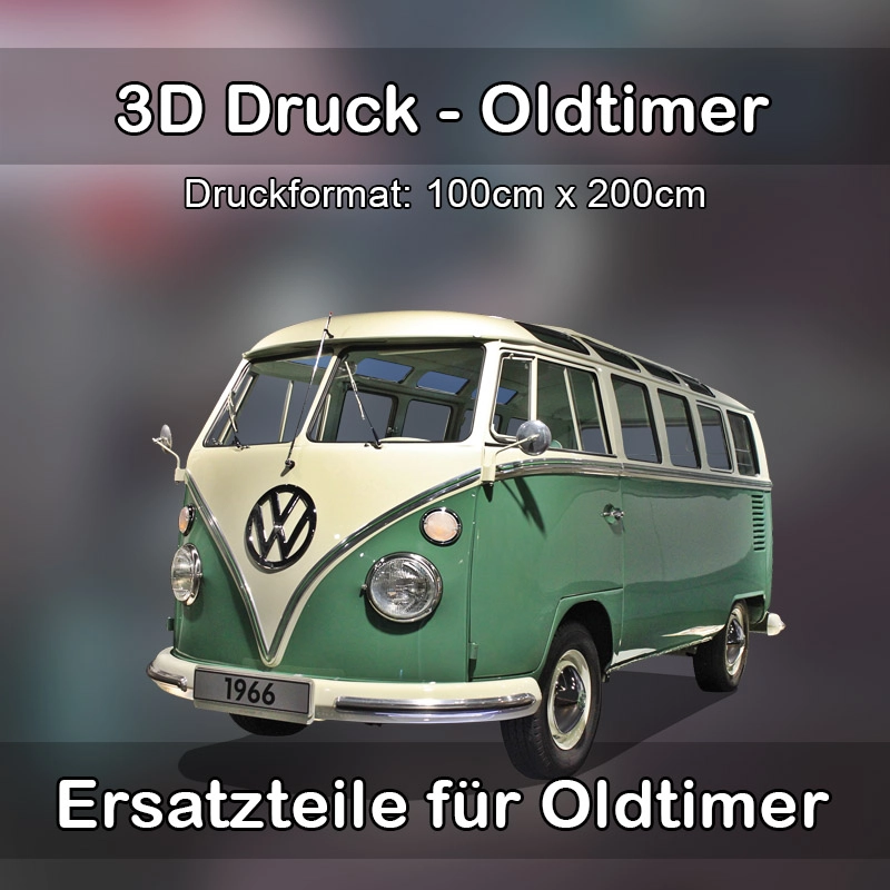 Großformat 3D Druck für Oldtimer Restauration in Sinsheim 