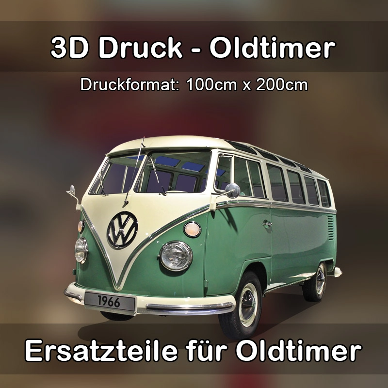 Großformat 3D Druck für Oldtimer Restauration in Sinzheim 